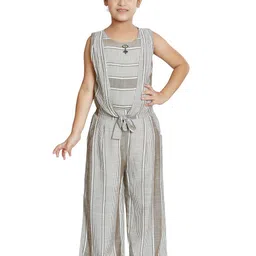 Peppermint Girls Striped Basic Jumpsuit-picture-26