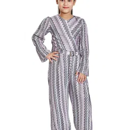 Peppermint Girls Printed Basic Jumpsuit-image-68