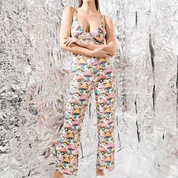 TANDUL Printed Basic Jumpsuit image 1