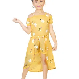 BAESD Girls Floral Printed Cotton Basic Jumpsuit-16