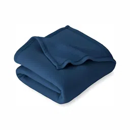 bsb home Navy Blue AC Room 210 GSM Double Bed Blanket-image-48
