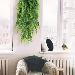 WELL ART GALLERY Green Fern Artificial Plant-image-69