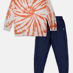 KiddoPanti Boys Dyed T-shirt with Trousers-image-60