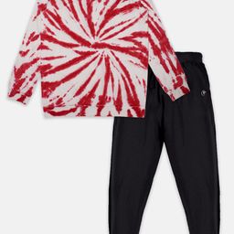 KiddoPanti Boys Dyed T-shirt With Trousers-image-41