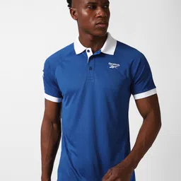 Reebok Slim-Fit Polo Neck T-Shirt-image-48