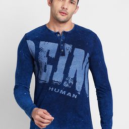 Being Human Typography Printed Cotton T-shirt-picture-19