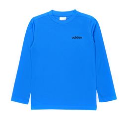 ADIDAS Boys Blue Brand Logo Detail Round Neck T-shirt-picture-13