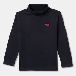 R&B Boys Solid Turtle Neck Cotton T-shirt-picture-26
