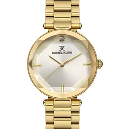 Daniel Klein Women Embellished Bracelet Style Straps Analogue Watch DK.1.13465-2-12
