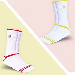 FOOTPRINTS Pack Of 2 Striped Calf Length Socks-56