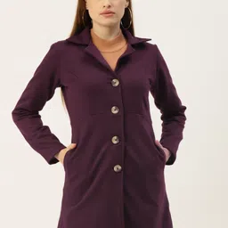 BRINNS Notched Lapel Single-Breasted Overcoat-picture-14