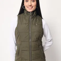 Beatnik Women Sleeveless Padded Jacket-30
