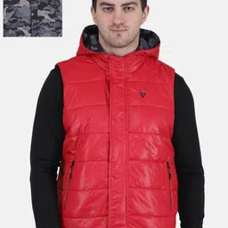 Monte Carlo Men Reversible Padded Jacket-image-33