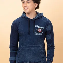 Being Human Printed Hooded Sweatshirt-picture-13