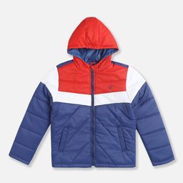 Allen Solly Junior Boys Colourblocked Padded Jacket-picture-39