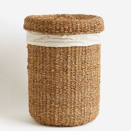 H&M Brown Seagrass Laundry Basket-42