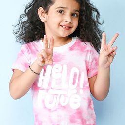 NUSYL Girls Typography Printed T-shirt-image-68