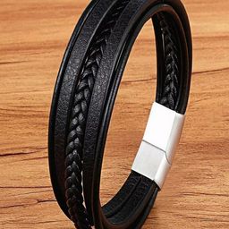 UNIVERSITY TRENDZ Men Wraparound Bracelet-image-78