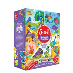 Imagimake Kids Multi-Colored Do-It-Yourself Kit Activity Toys and Games-46