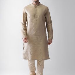 KISAH Mandarin Collar Kurta with Churidar-picture-13