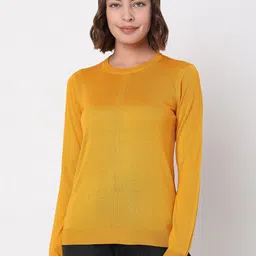 Vero Moda Women Yellow Sweater Vest-image-57