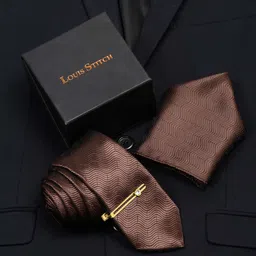 LOUIS STITCH Men Italian Silk Accessory Gift Set-picture-7