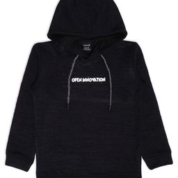CAVIO Boys Typography Printed Hooded Cotton Pullover Sweatshirt-image-15