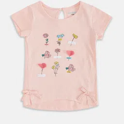 Pantaloons Baby Girls Pink Printed T-shirt-picture-17