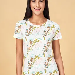 Honey by Pantaloons Tropical Printed Cotton T-shirt-picture-18