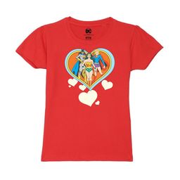 Wear Your Mind Girls Wonder Woman Pure Cotton Round Neck T-shirt-image-24
