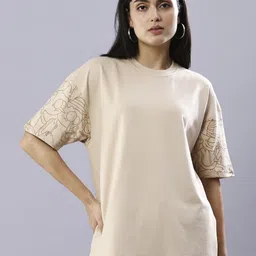 HOUSE OF RS Women Printed T-shirt-picture-35