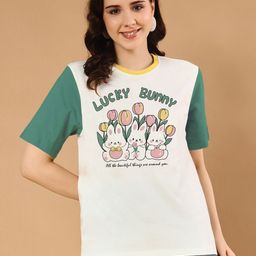The Dry State Women Graphic Printed Round Neck Cotton Relaxed Fit T-shirt-image-96