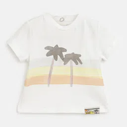 Chicco Infant Boys Graphic Printed Cotton T-Shirt-image-89