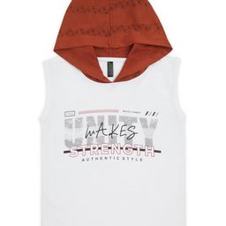 earth conscious Boys Printed Cotton Hooded T-shirt-image-82