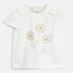 Chicco Girls Embellished Round Neck Short Sleeve T-Shirt-image-16