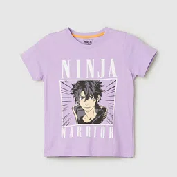 max Boys Graphic Printed Round Neck Cotton T-shirt-image-49