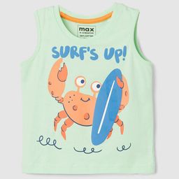 max Boys Self Design Graphic Printed T-shirt-image-61