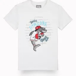 Gini and Jony Boys Printed T-shirt-image-95