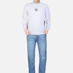 Gini and Jony Boys White Typography Printed T-shirt-image-61