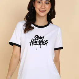 Adyavastram Typography Printed Regular Fit Cotton T-shirt-image-62