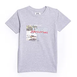 Cantabil Boys Graphic Printed Cotton T-shirt-image-8