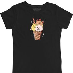 THREADCURRY Girls Graphic Printed Round Neck Cotton T-shirt-image-96