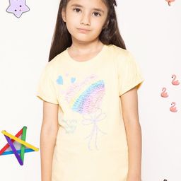 PAMPOLINA Girls Printed T-shirt-image-95