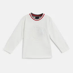 Chicco Boy Solid Typography Round Neck T-shirt-image-62