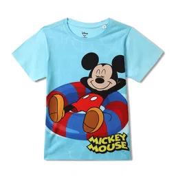 Wear Your Mind Boys Mickey Mouse Printed Round Neck T-shirt-image-85