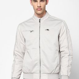 Wrangler Men Grey Bomber Jacket-image-38