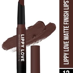 Hilary Rhoda Lippy Love Creamy Matte Finish Lipstick -1.5 g -Caramel Delight - 13-image-39