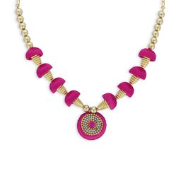 AKSHARA Gold-Plated Stone Studded & Pearl Beaded Jewellery Set-26