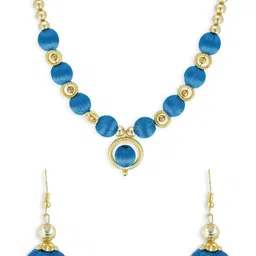 AKSHARA Girls Gold Plated Jewellery Set-33