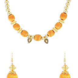AKSHARA Girls Gold Plated Jewellery Set-33